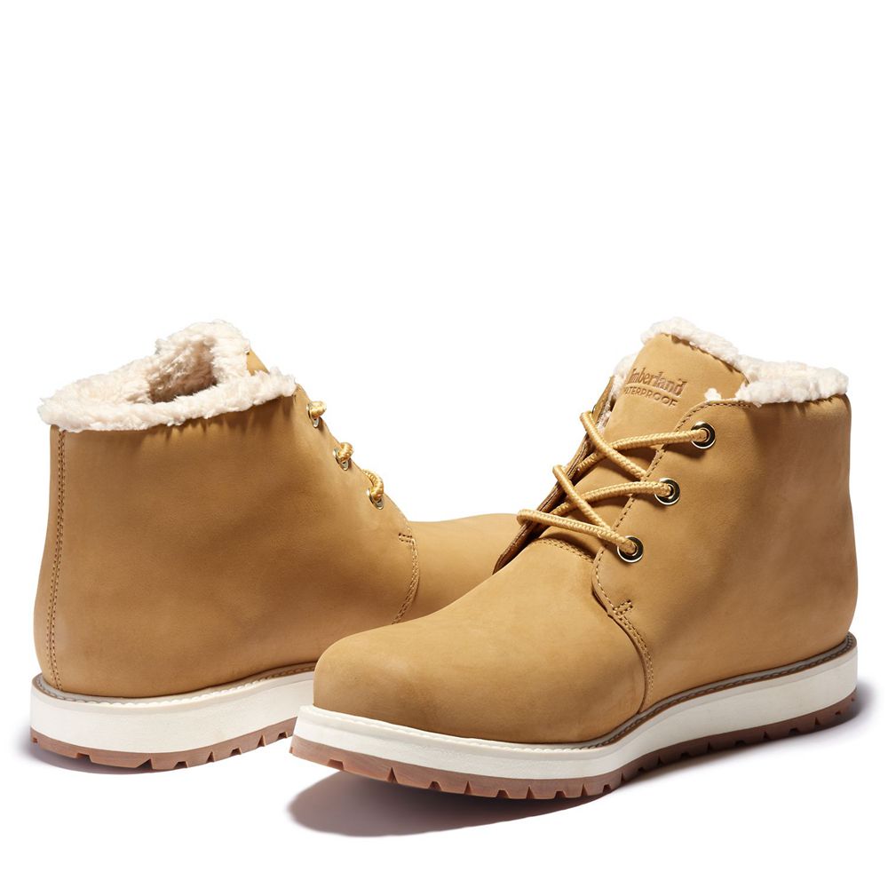 Timberland Chukka Μποτακια Ανδρικα Καφε - Richmond Ridge Waterproof - Greece 3690812-ZM